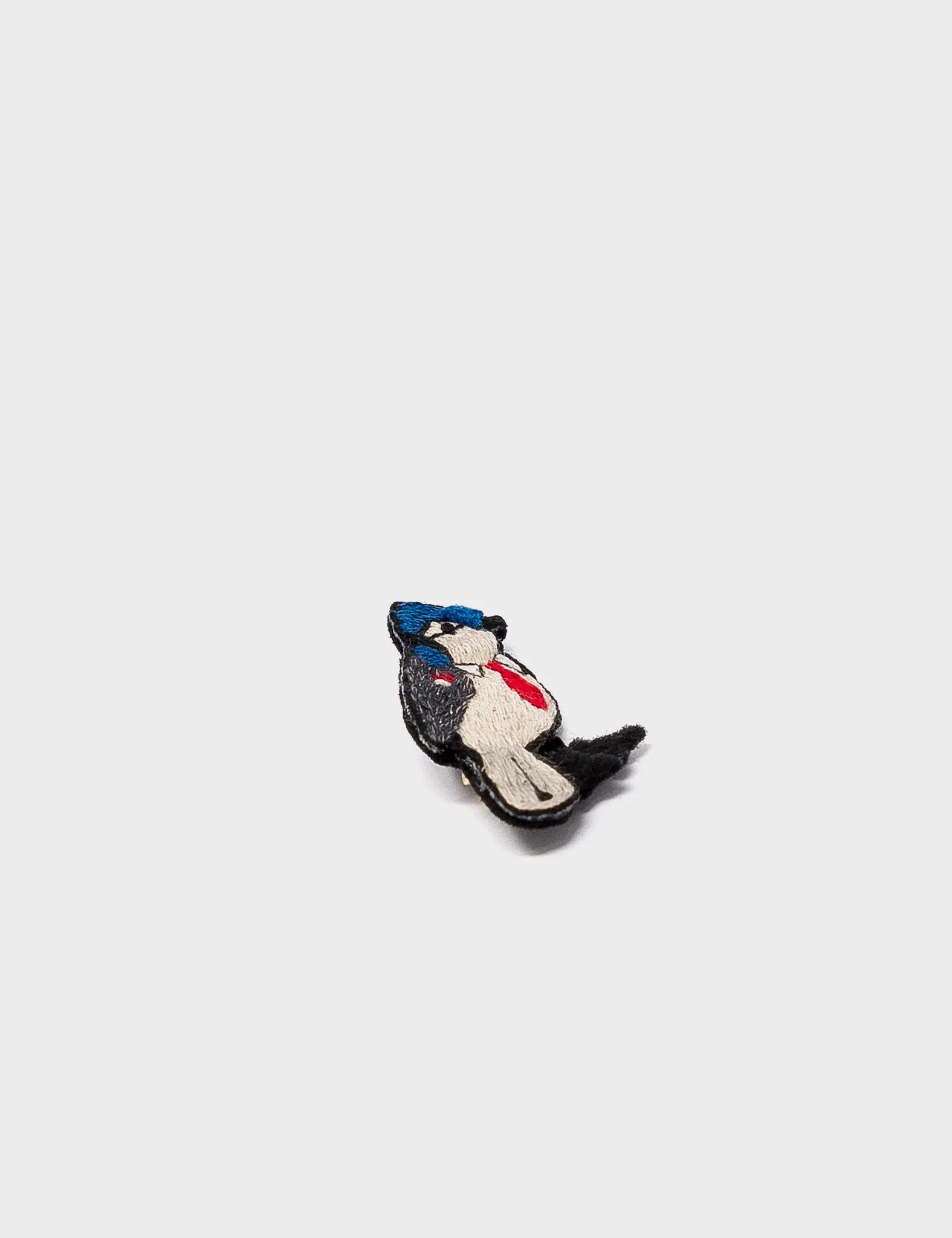 Embroidery Lapel Pin - The Business Bird