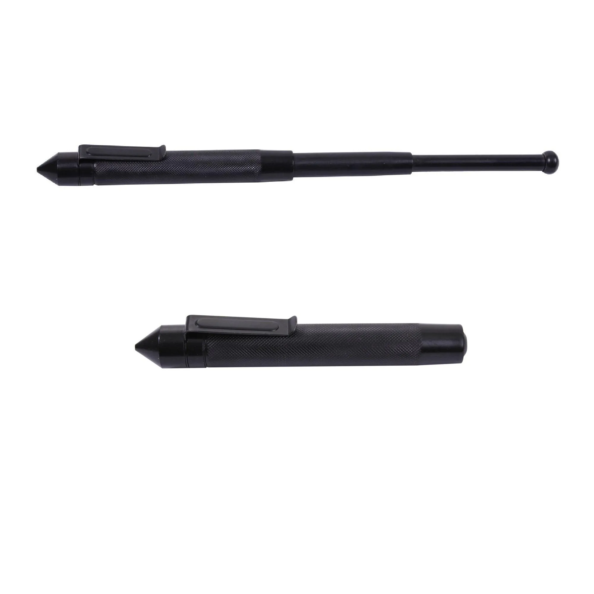 Expandable Baton With Pocket Clip