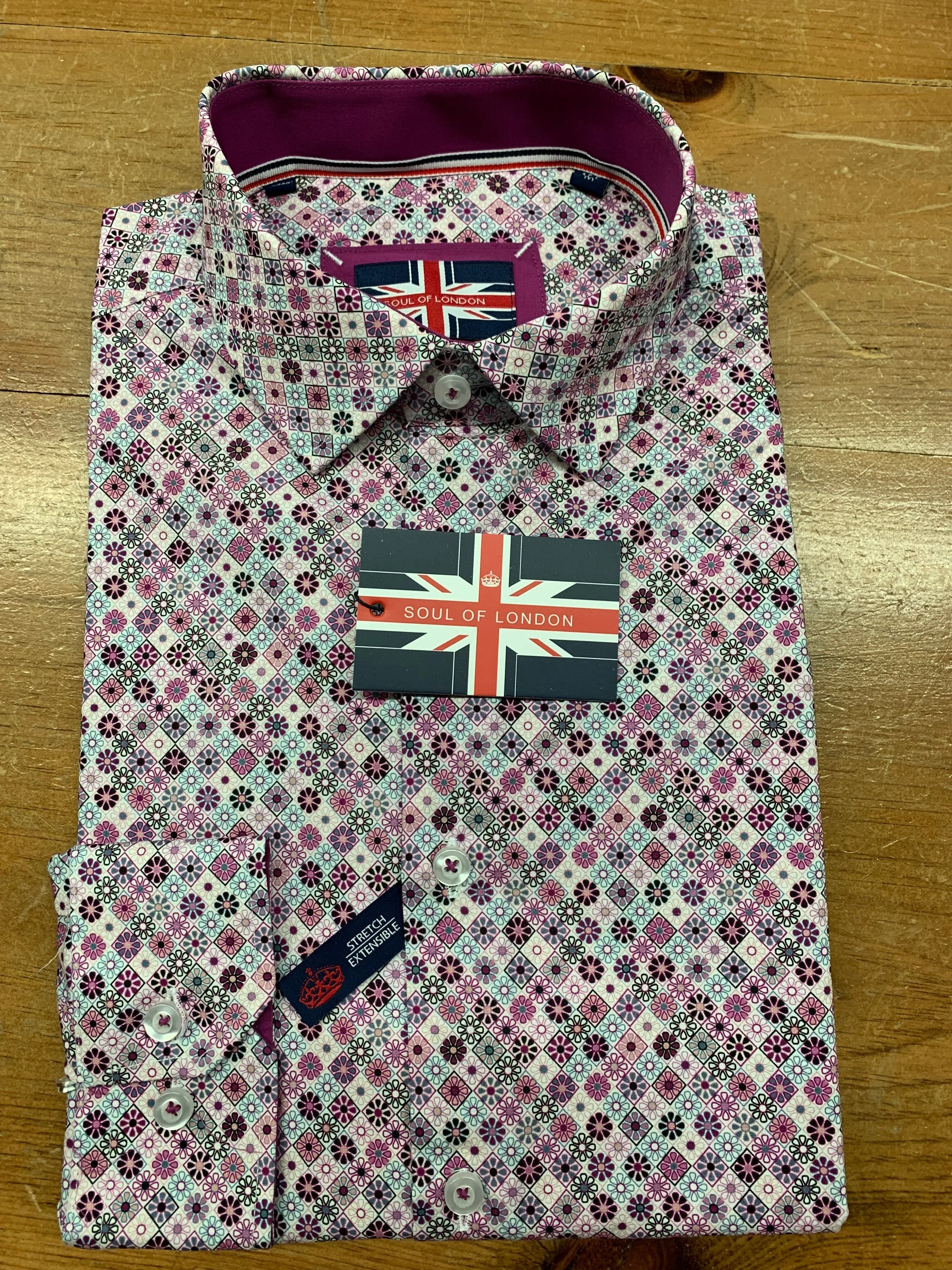 FANCY DRESS SHIRT PINK/ROSE