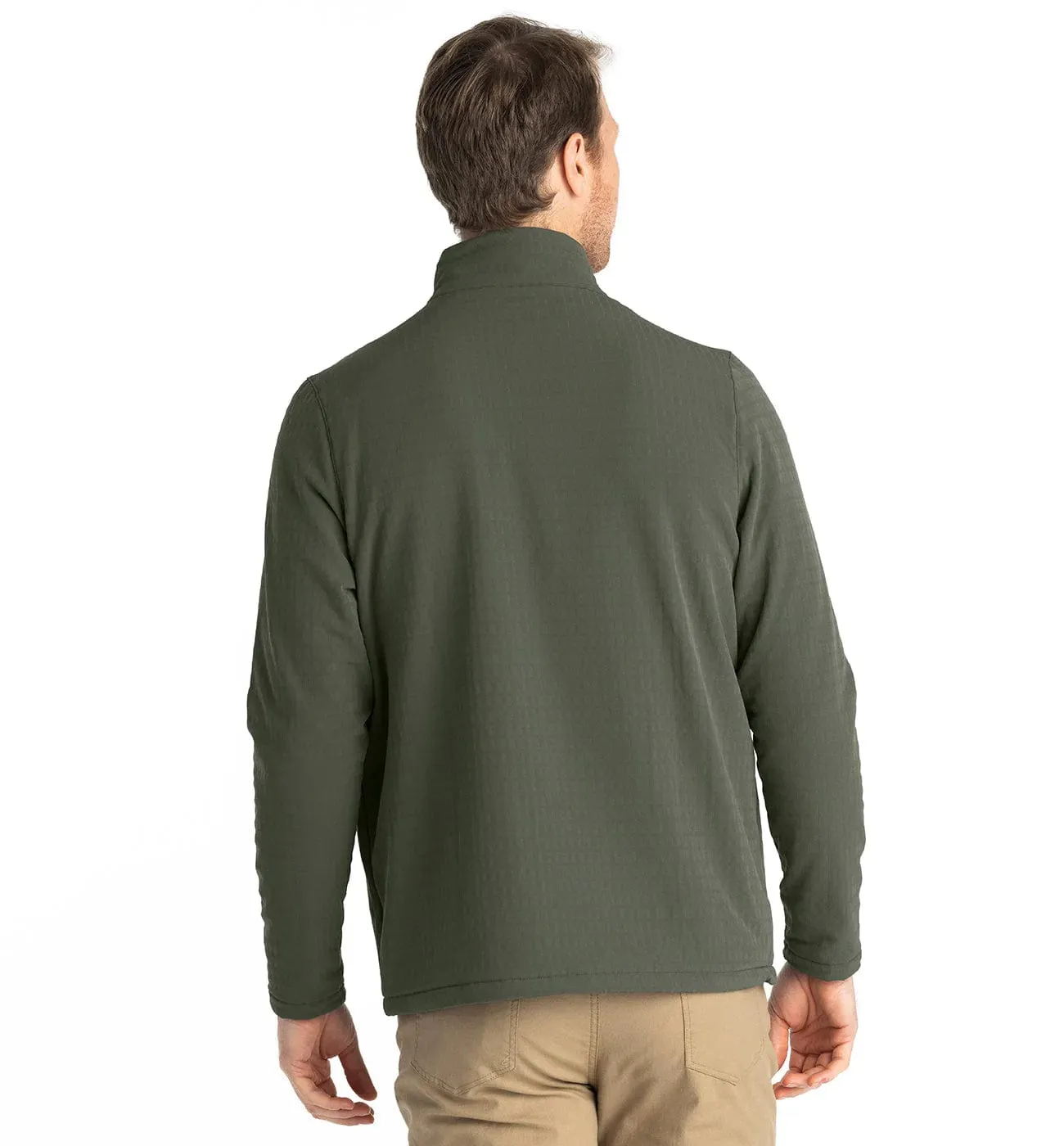 Free Fly Gridback Fleece Snap Pullover - Men's