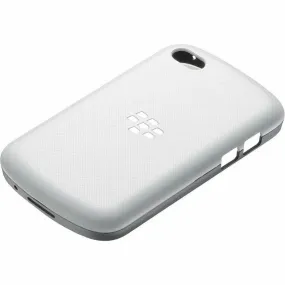 Genuine BlackBerry White Hard Shell Case Cover for Q10 ACC-50877-202