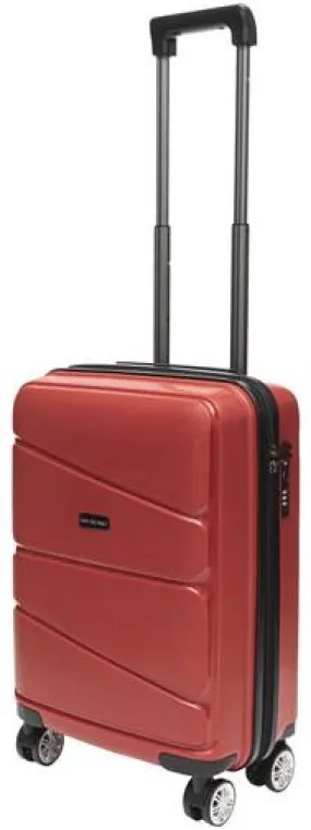 Gino De Vinci Swirl 50cm Small Roller Case | Red