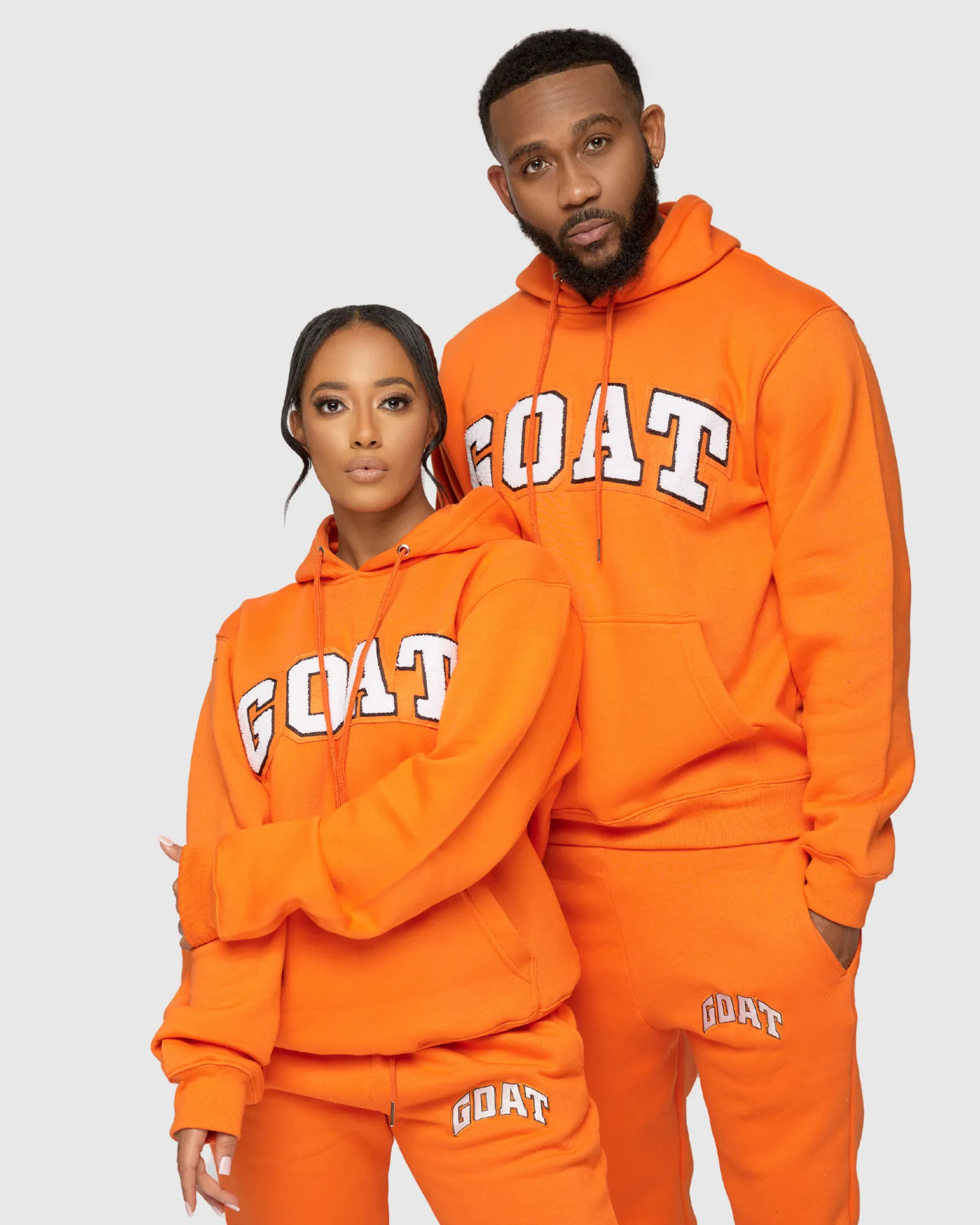 GOAT Arch Logo Chenille Sweatsuit (Starfish)