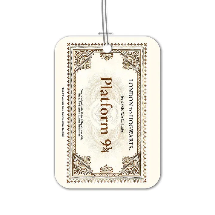 Harry Potter London To Hogwarts Platform 9 3/4 Luggage Tag