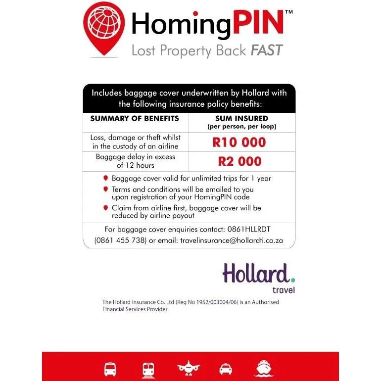 HomingPIN Starter/Gadget Pack