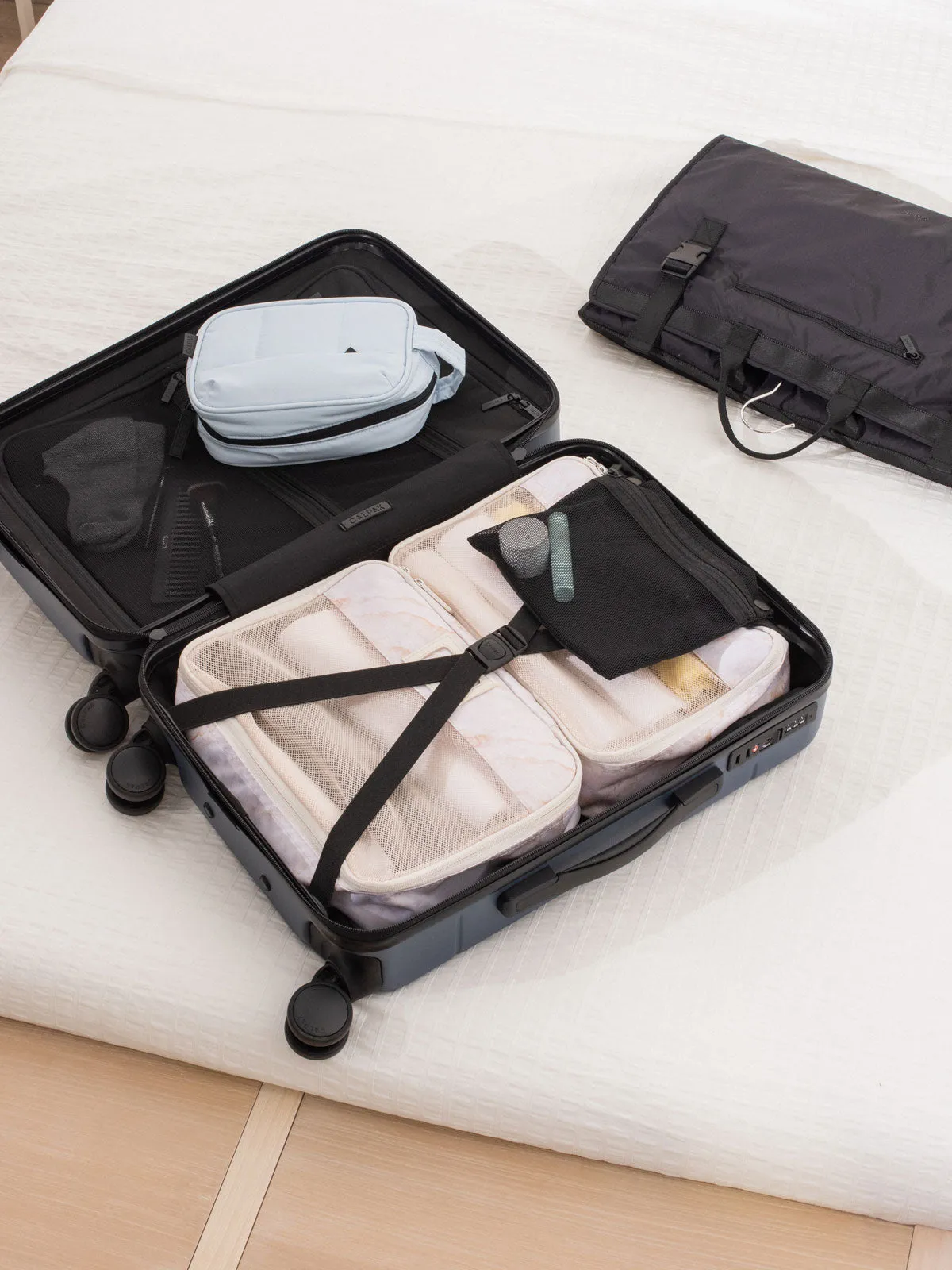 Hue Front Pocket Carry-On Luggage