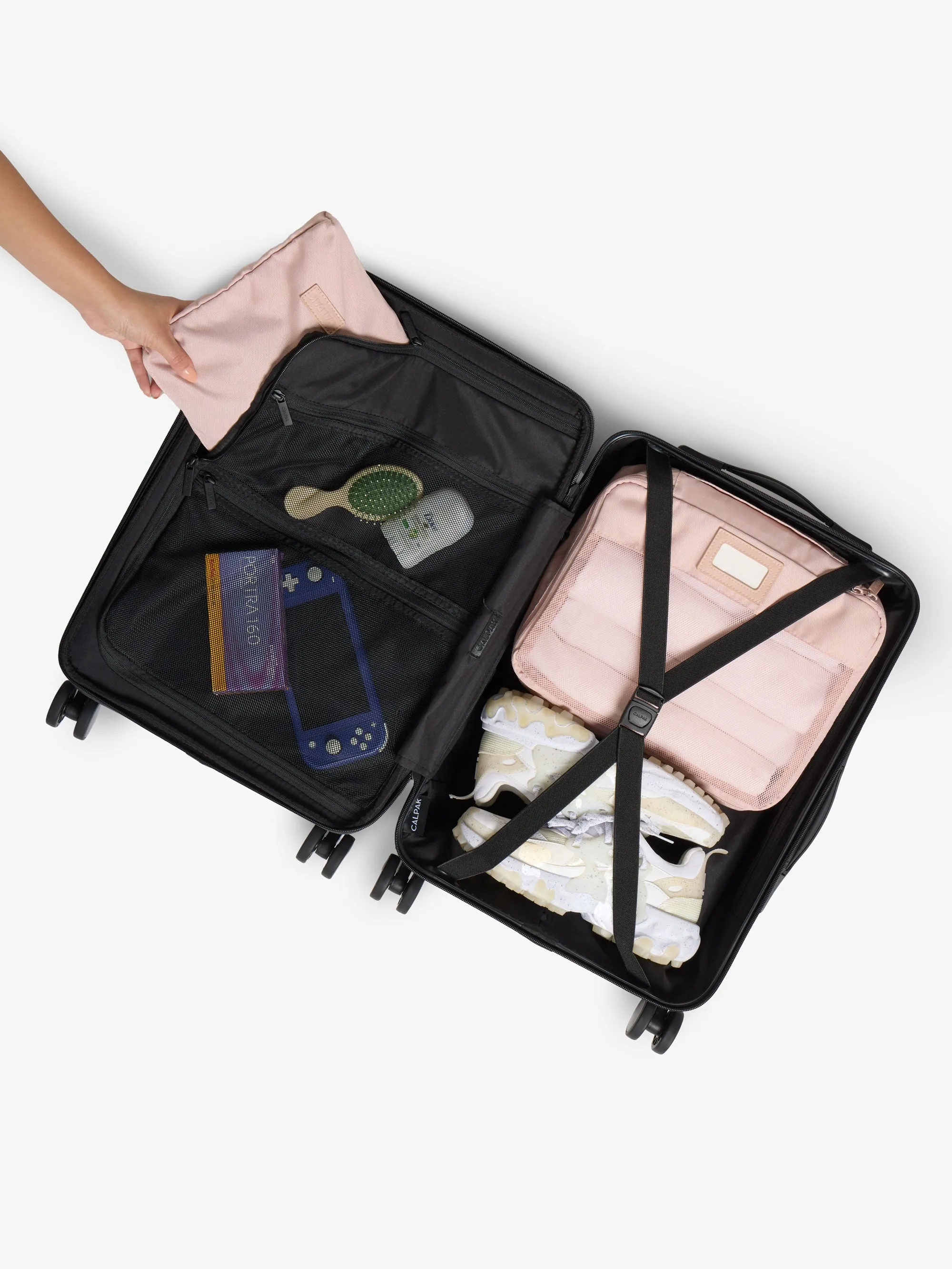 Hue Front Pocket Carry-On Luggage