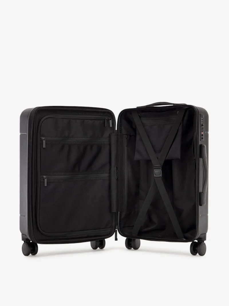 Hue Front Pocket Carry-On Luggage