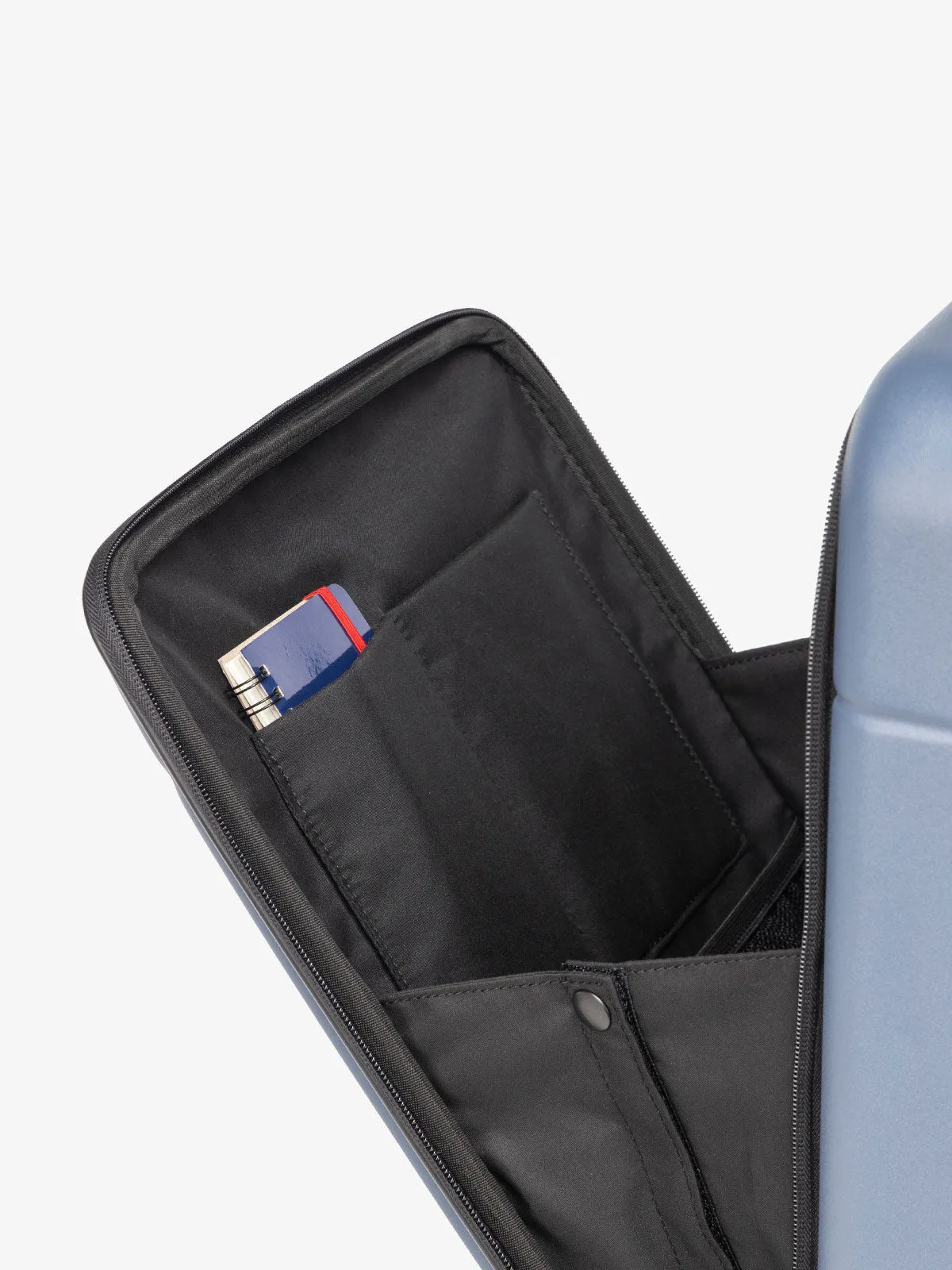 Hue Front Pocket Carry-On Luggage