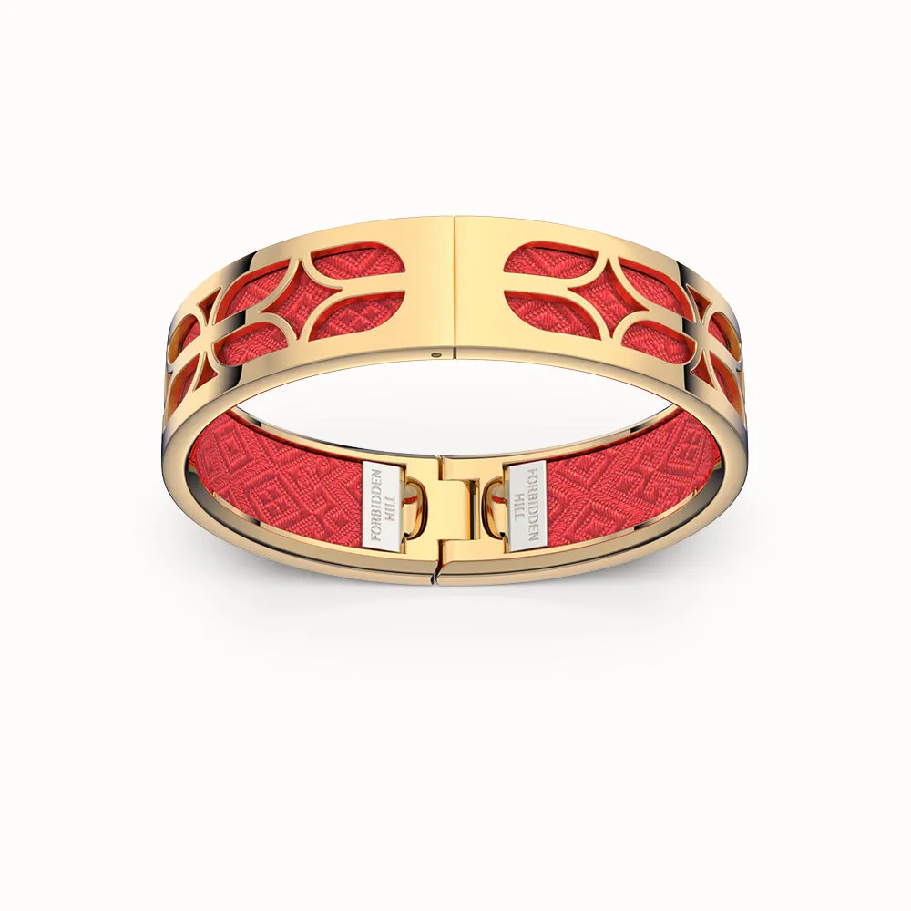 Kawung Bangle - Dragon Red