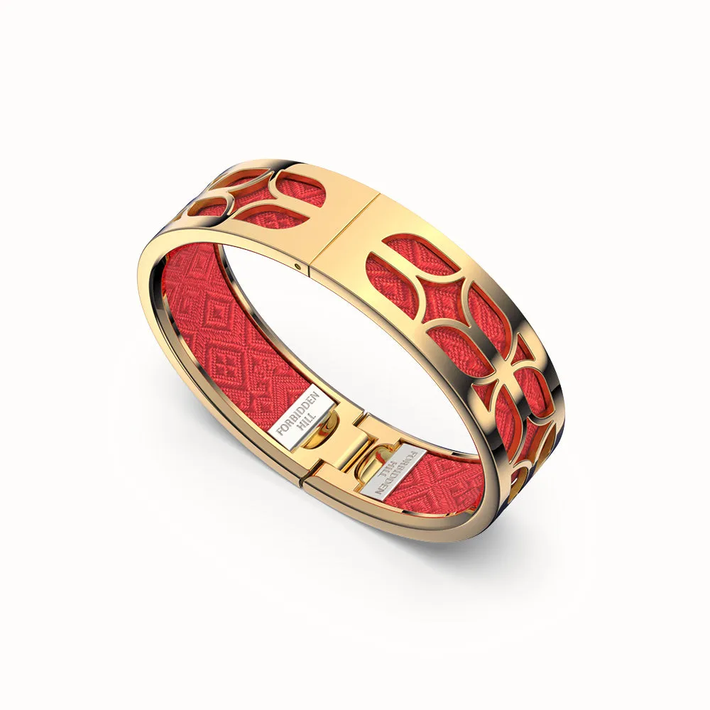 Kawung Bangle - Dragon Red