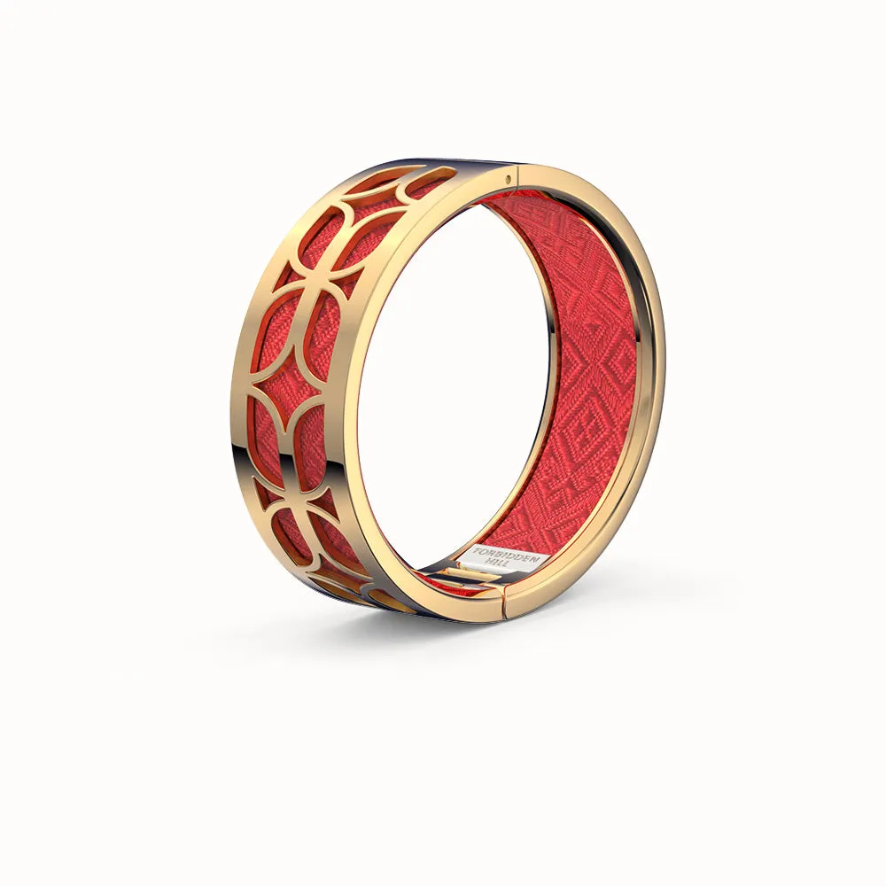 Kawung Bangle - Dragon Red