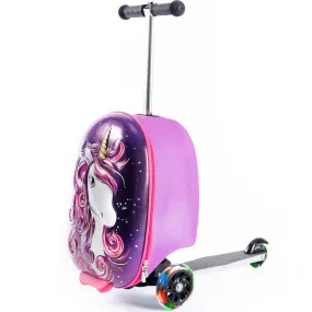 KiddieTotes Unicorn Luggage Scooter KT-SL03UNI