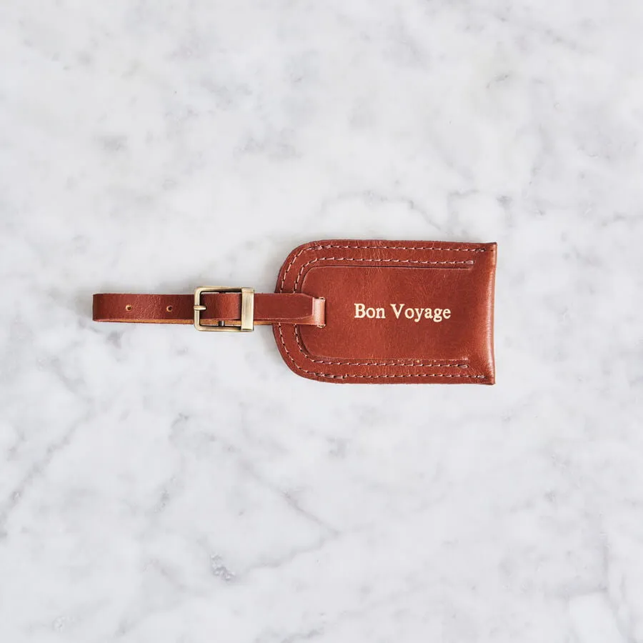 Leather Luggage Tag