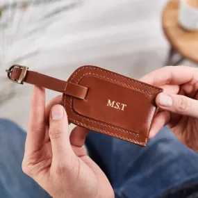 Leather Luggage Tag