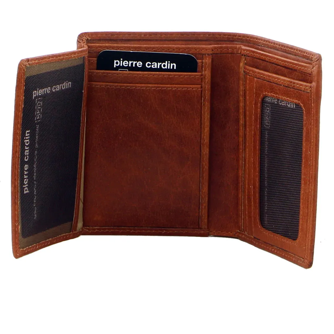 Leather Tri-Fold Wallet