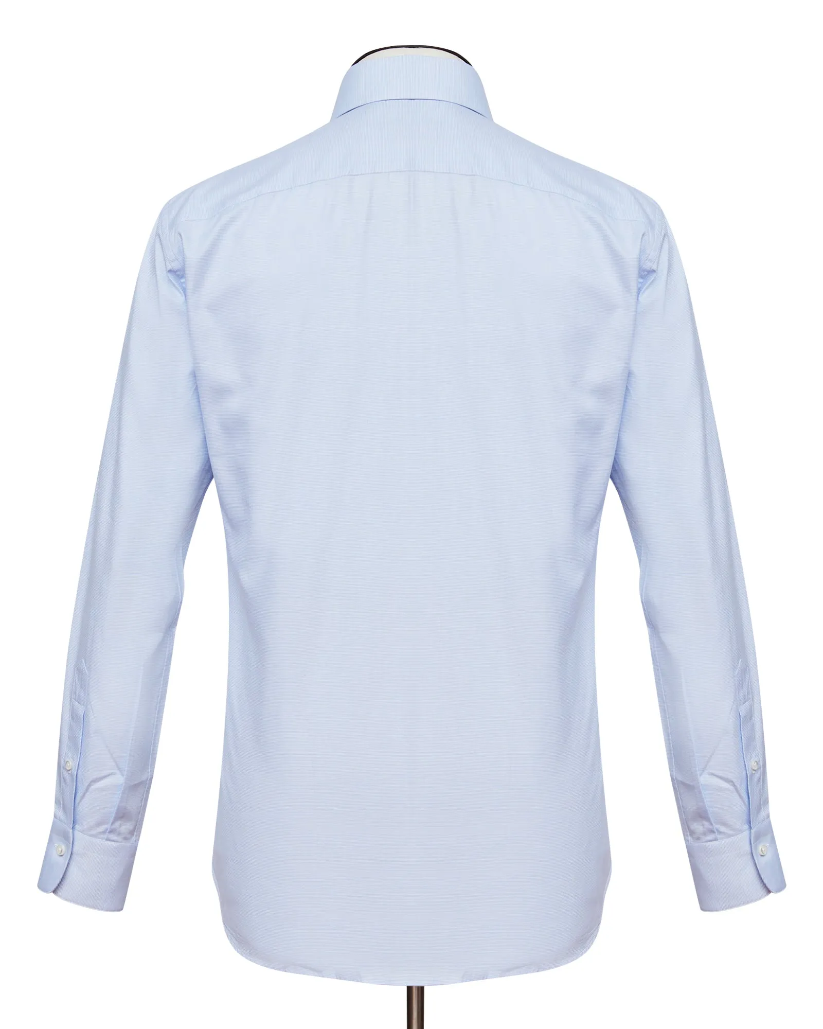 Light Blue Dobby Cutaway Collar Shirt