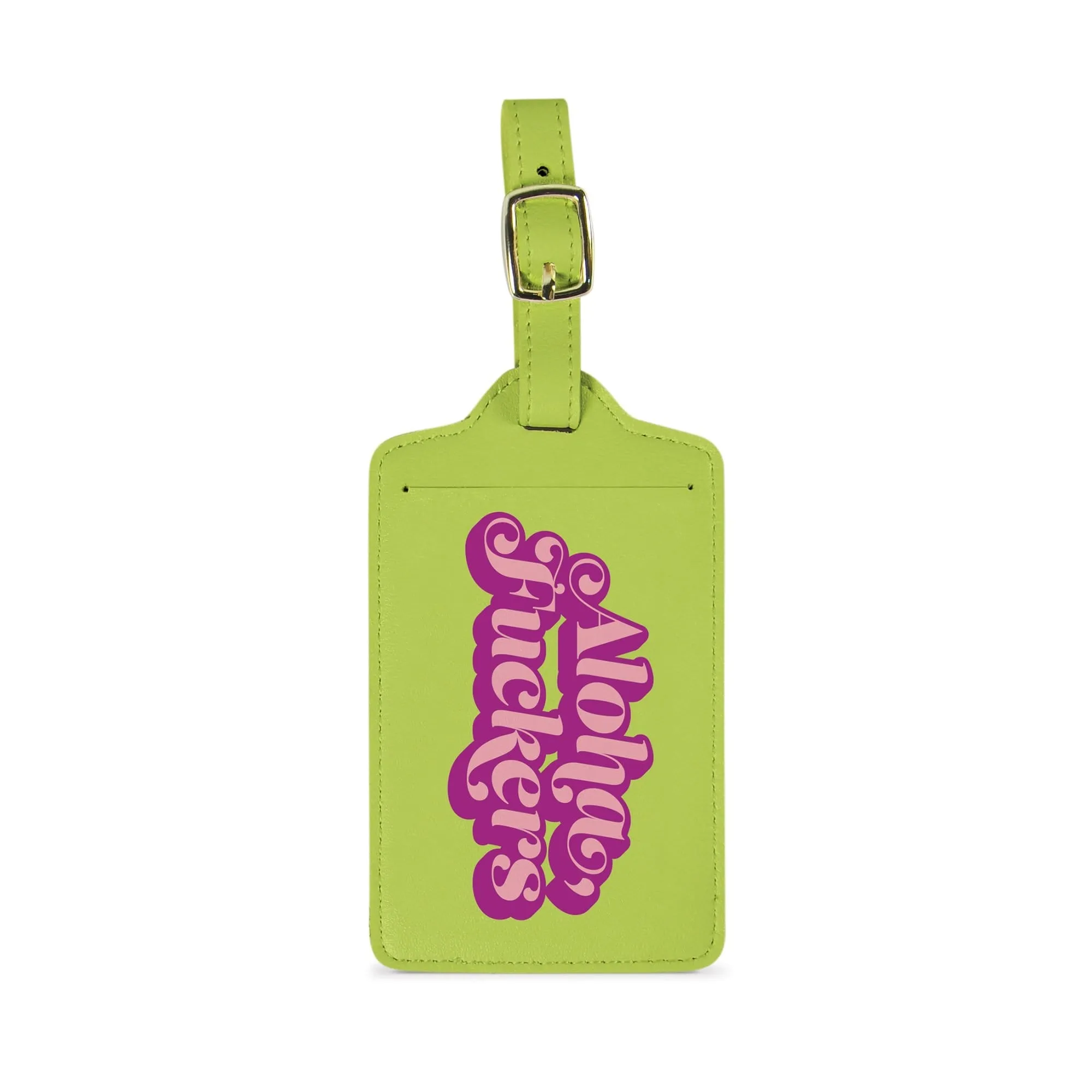 LUGGAGE TAG: ALOHA F*CKERS