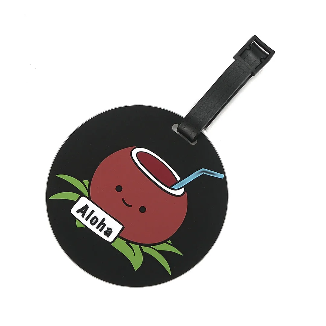 Luggage Tag Coconut Black