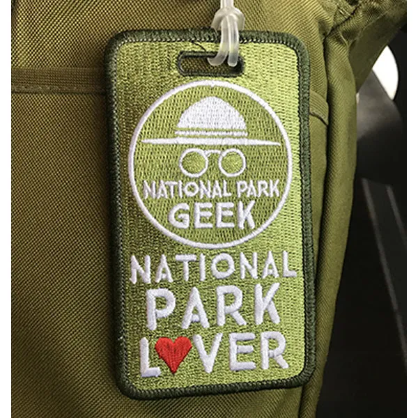 Luggage Tag - National Park Geek (includes US shipping)