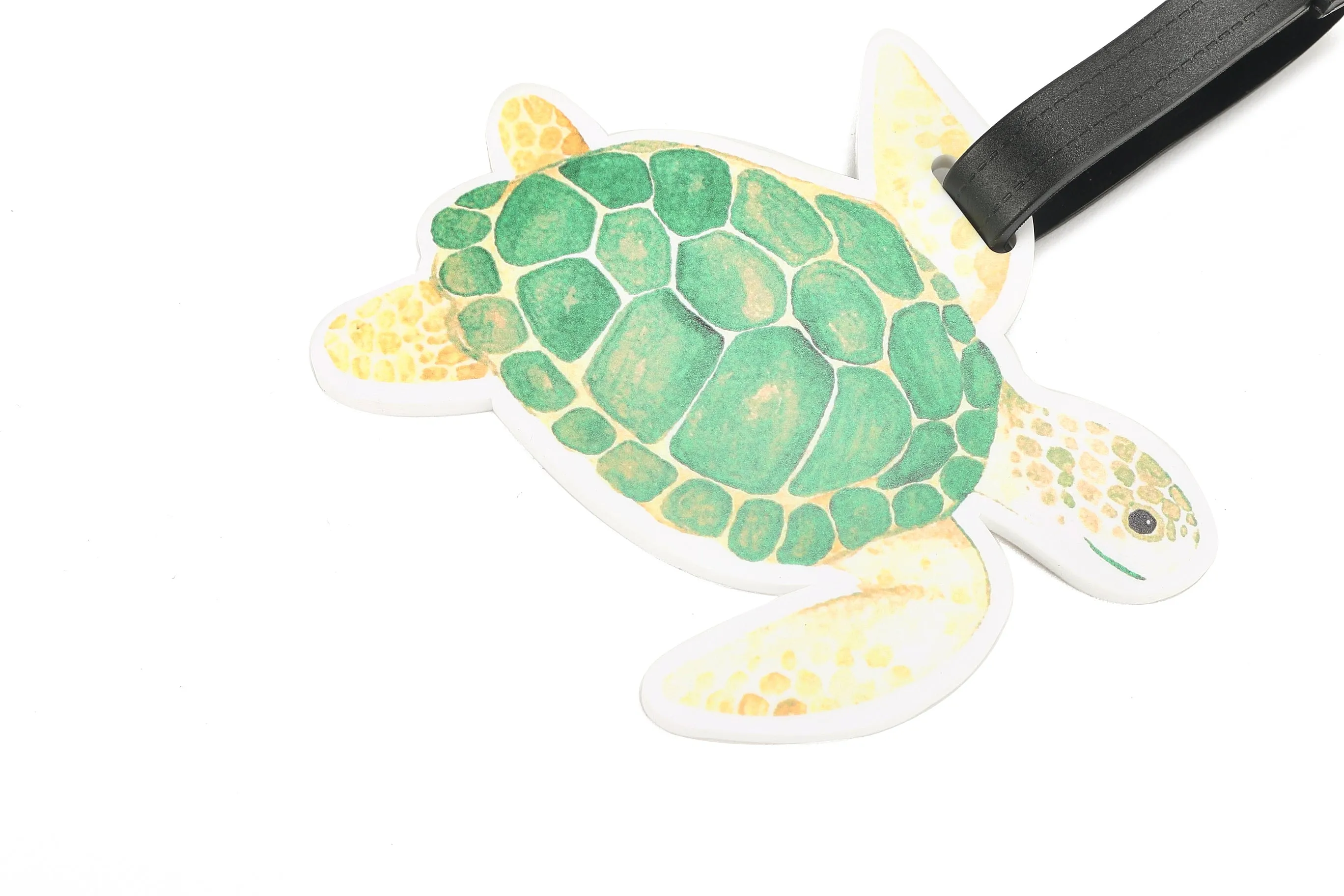 Luggage Tag Turtle Green