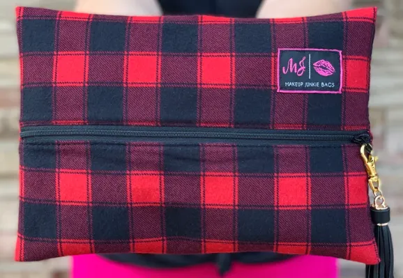 Makeup Junkie Bags - Highlander Red [Ready to Ship]