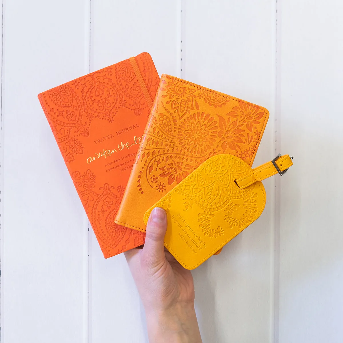 Marigold Yellow Luggage Tag