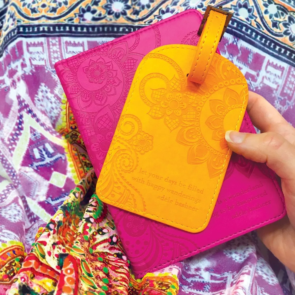 Marigold Yellow Luggage Tag