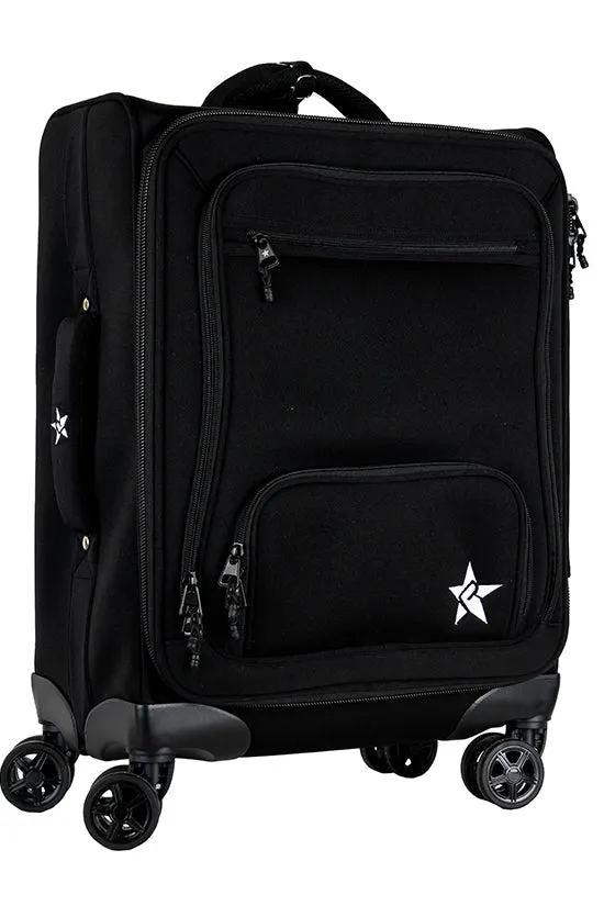 Neoprene in Black Rebel Dream Luggage with Black Zipper