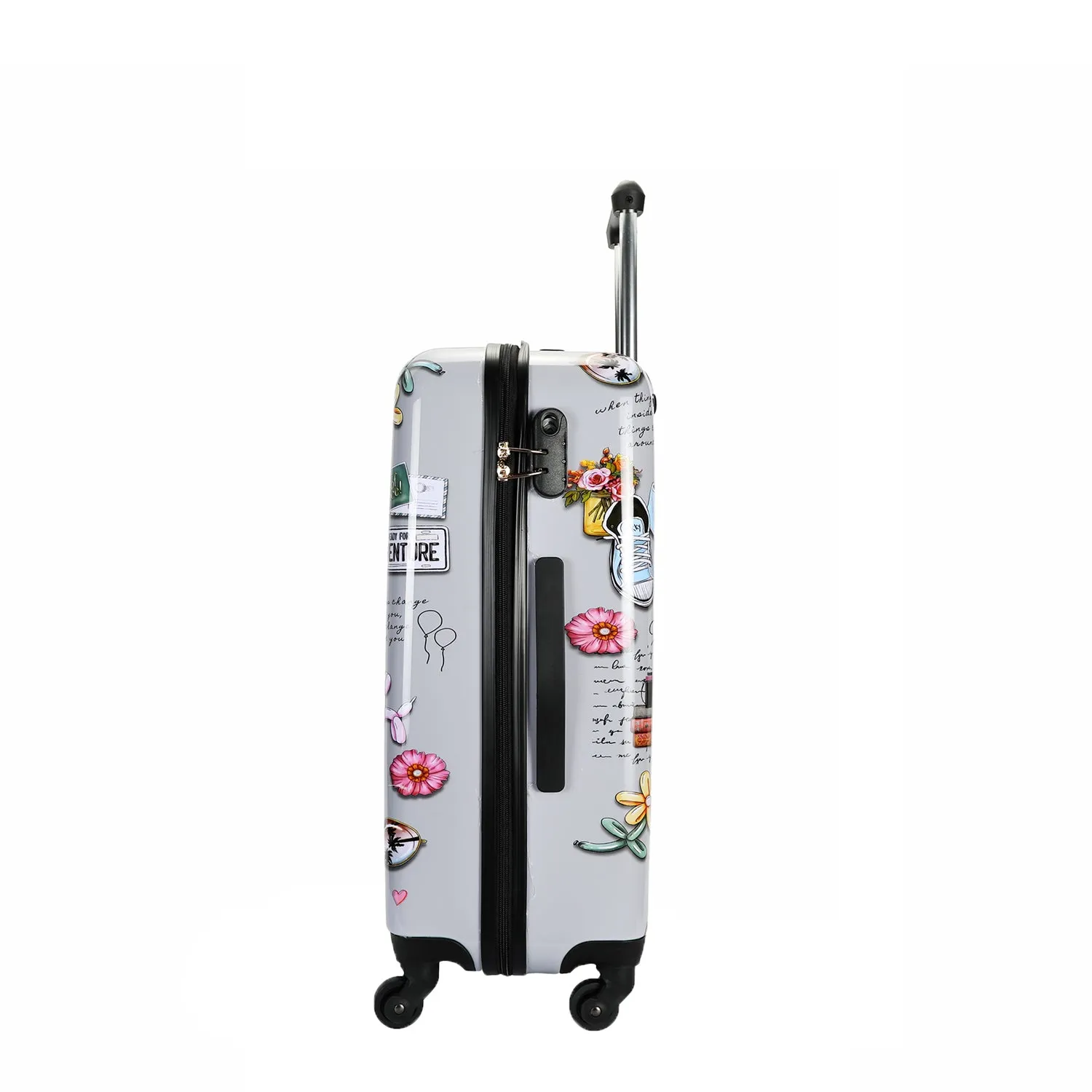 NIKKY 3 PC HARDCASE SET LUGGAGE