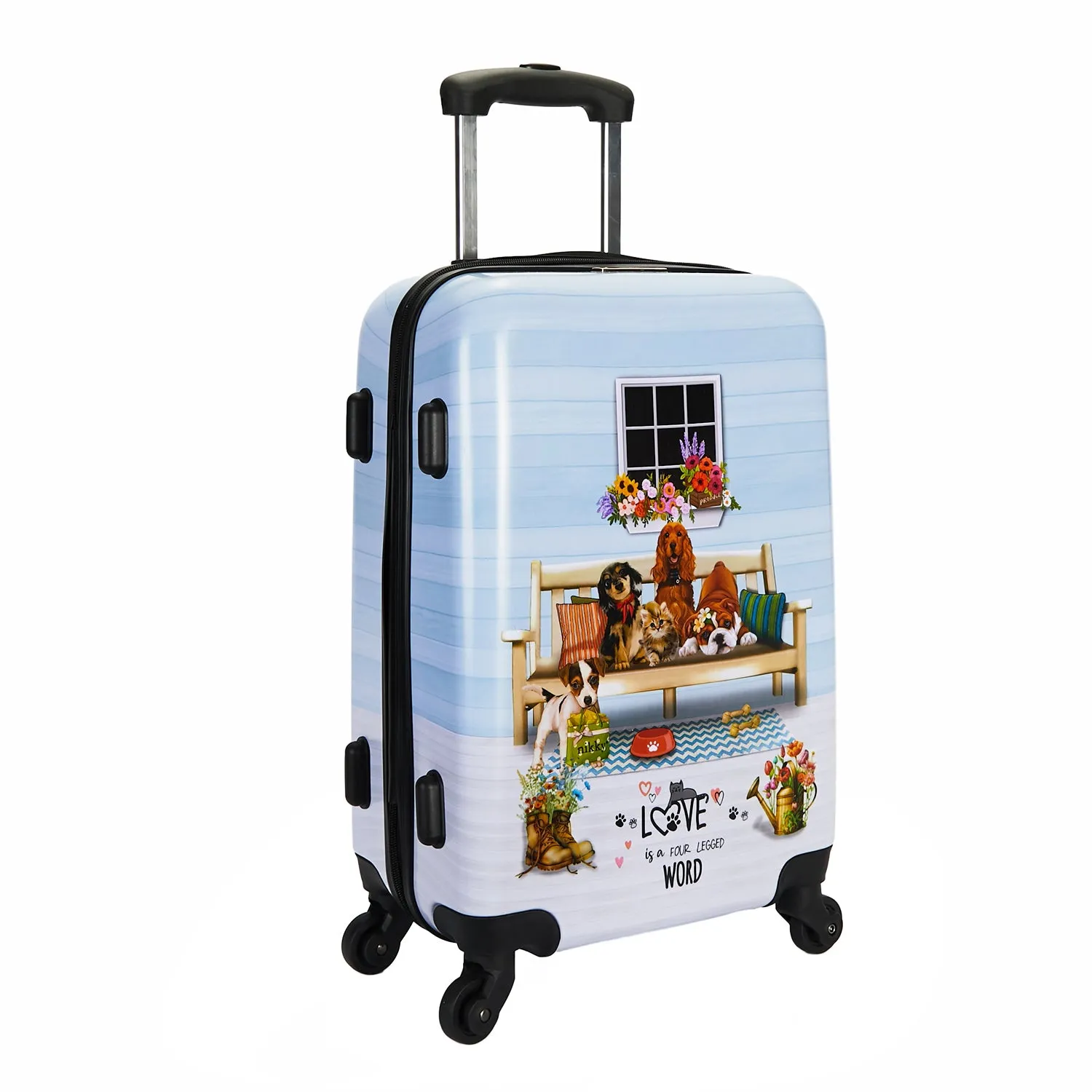 NIKKY 3 PC HARDCASE SET LUGGAGE