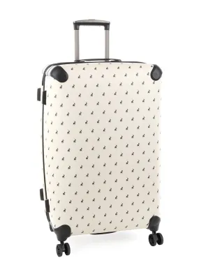 Polo Classic Double Pack Large 4 Wheel Trolley Case Beige