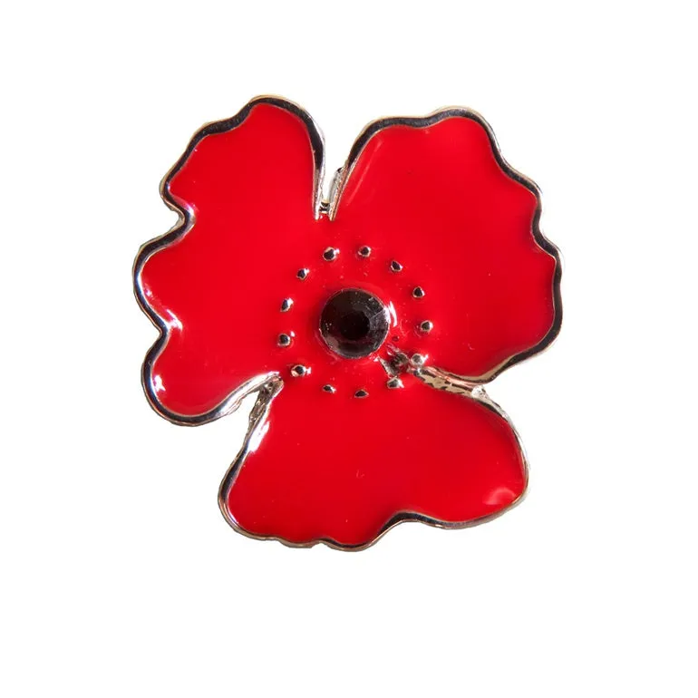 Poppy Brooch