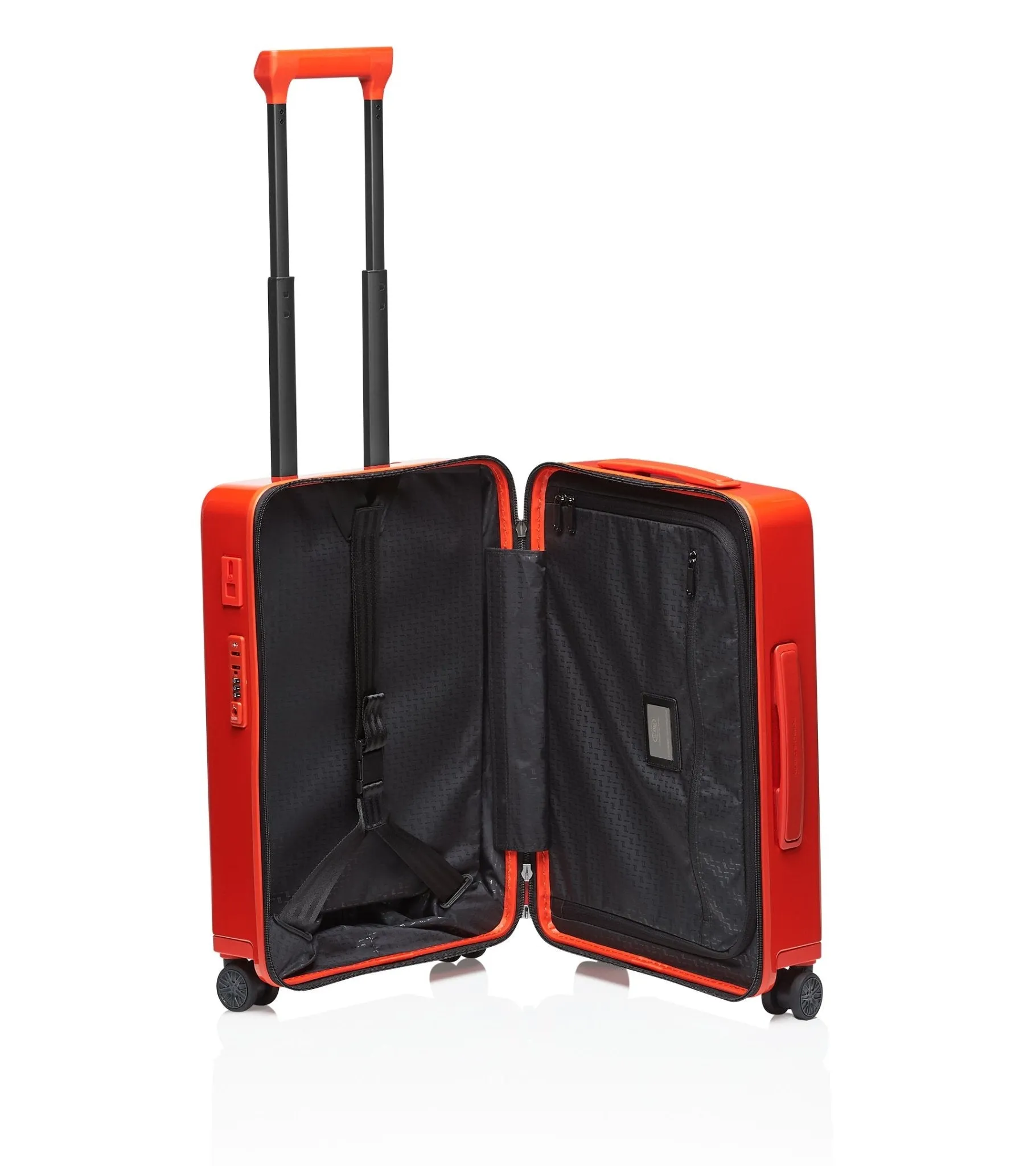 PORSCHE DESIGN Roadster Hardcase 55cm 4W Cabin Trolley  | Lava Orange