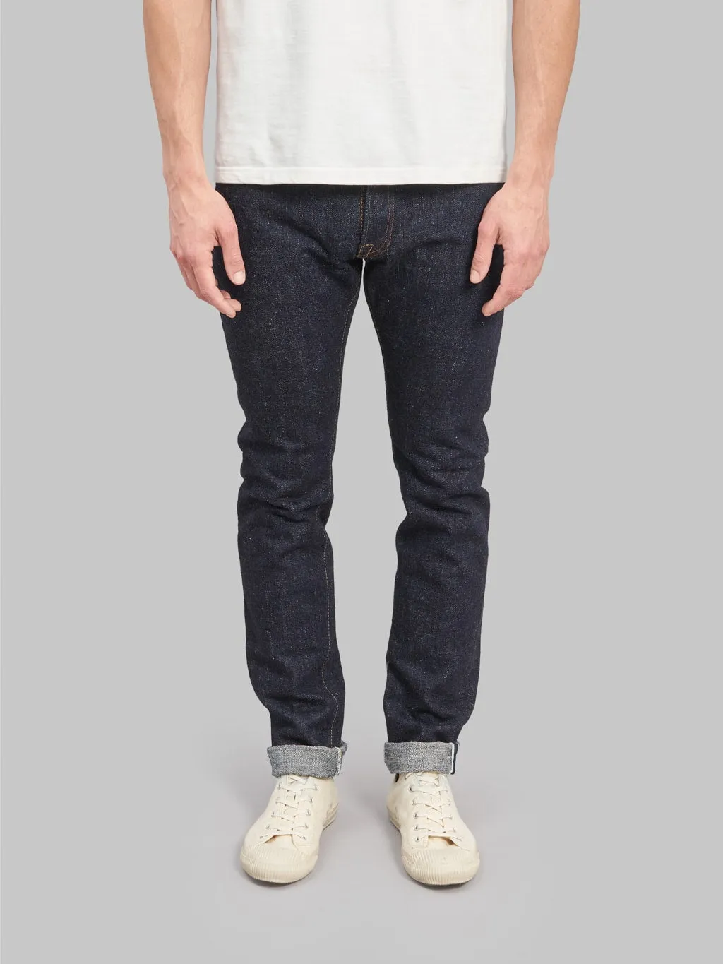 Pure Blue Japan SLB-013 "Slub Denim" 16.5oz Slim Tapered Jeans