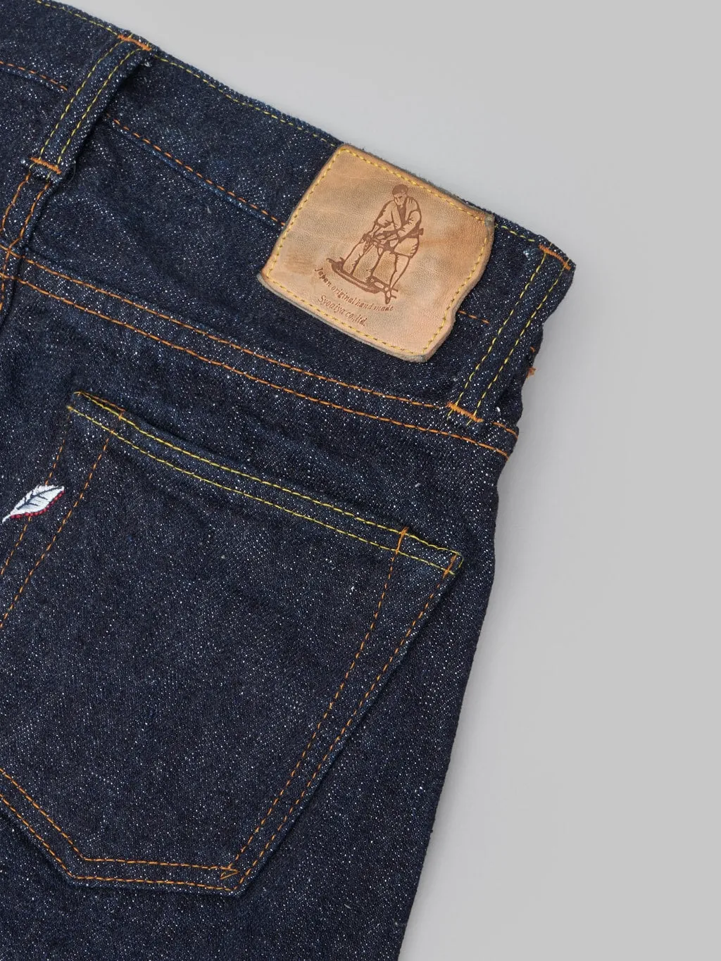 Pure Blue Japan SLB-013 "Slub Denim" 16.5oz Slim Tapered Jeans