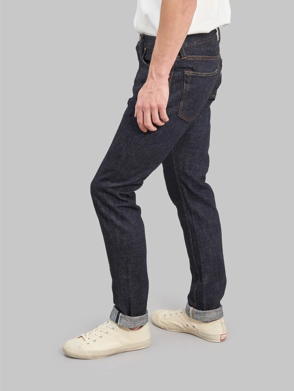 Pure Blue Japan SLB-019 "Slub Denim" 16.5oz Relaxed Tapered Jeans