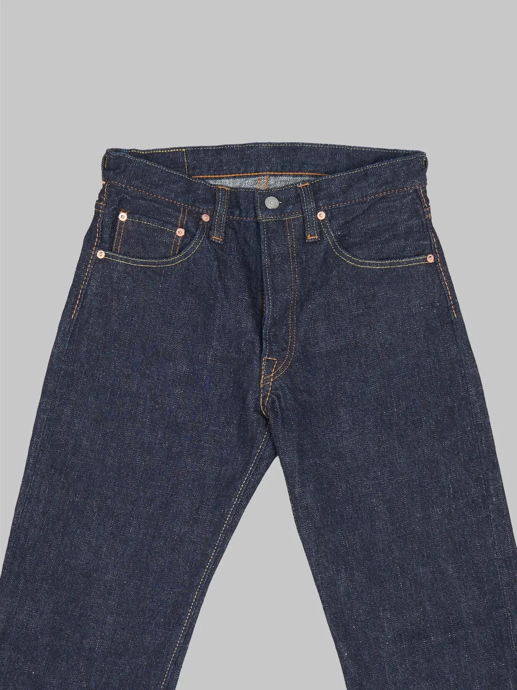 Pure Blue Japan SLB-019 "Slub Denim" 16.5oz Relaxed Tapered Jeans