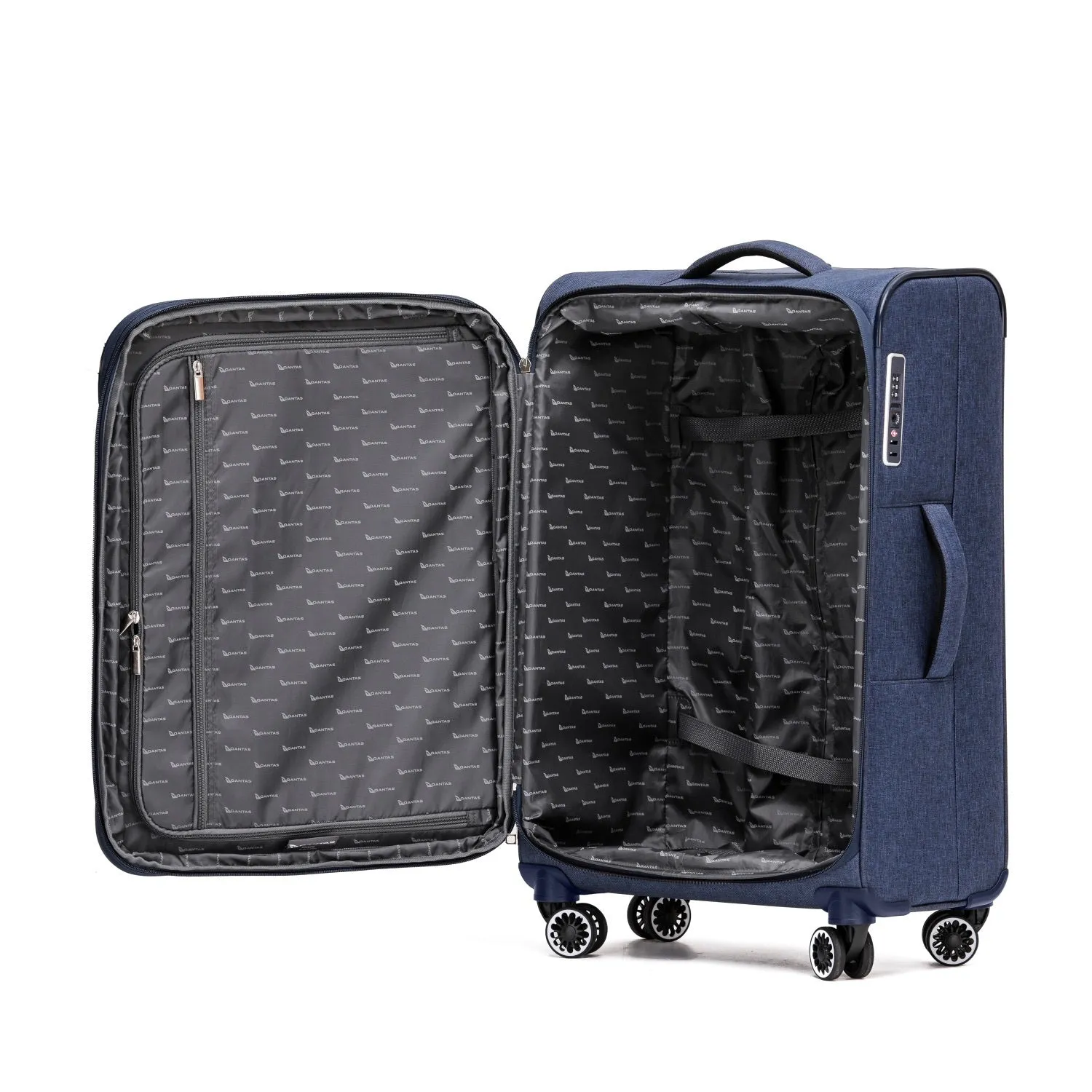 Qantas Adelaide Large 81cm Softside Trolley QF400L