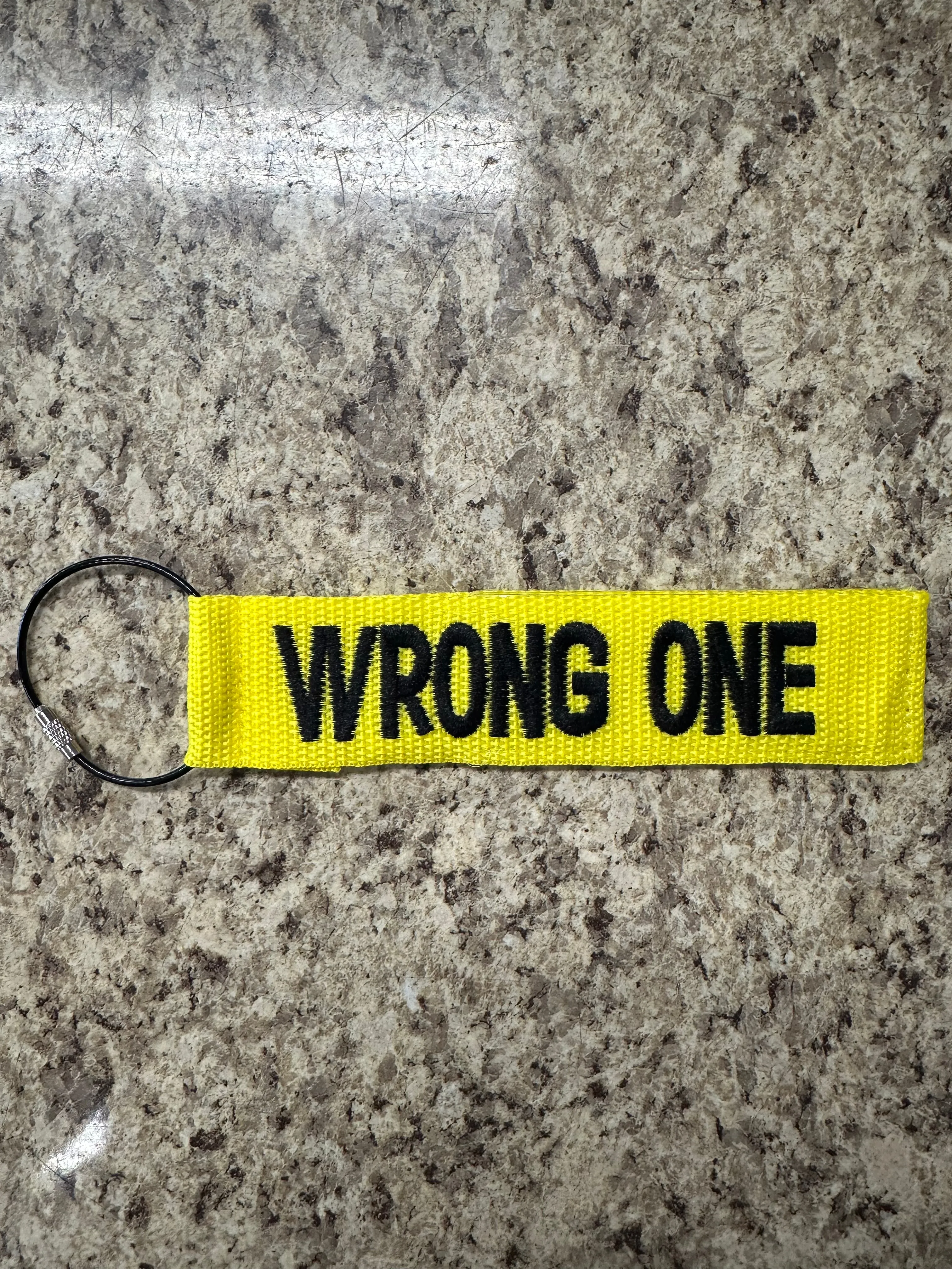 Stylish Wrong One Attitude Luggage Tags