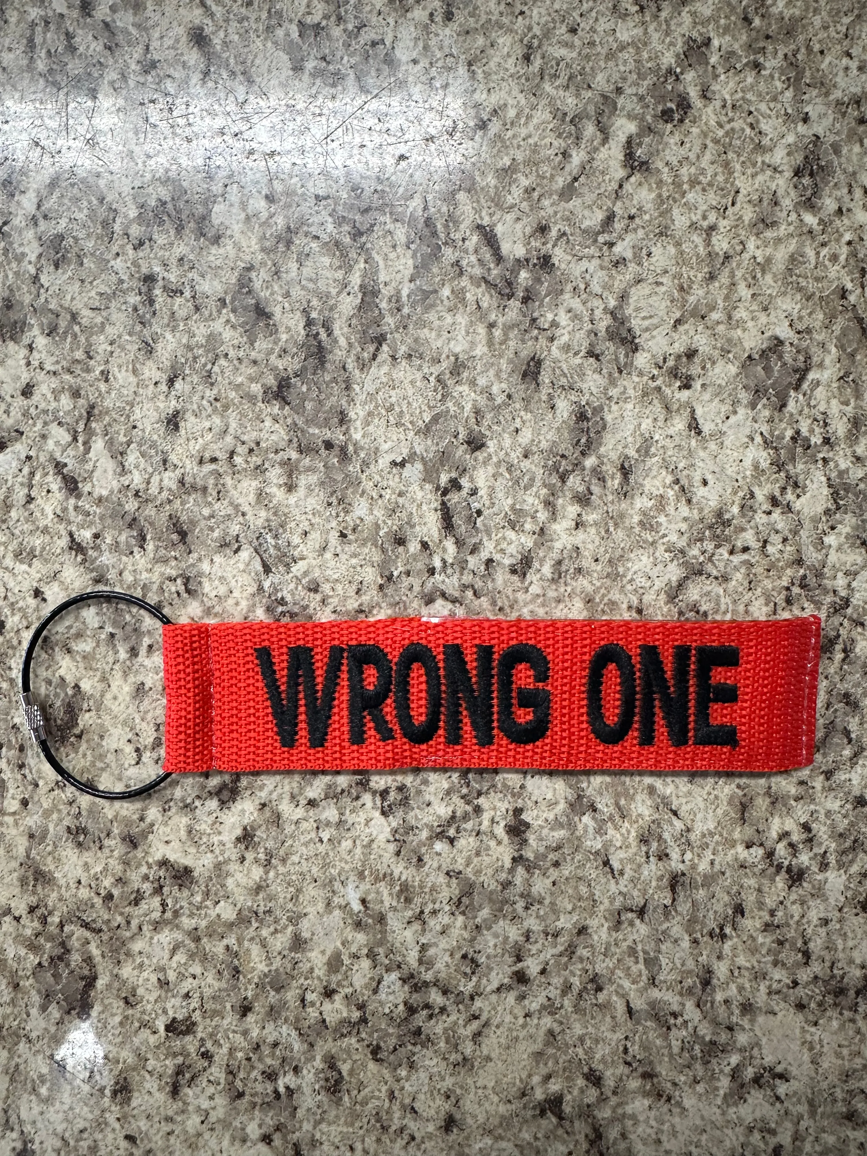 Stylish Wrong One Attitude Luggage Tags