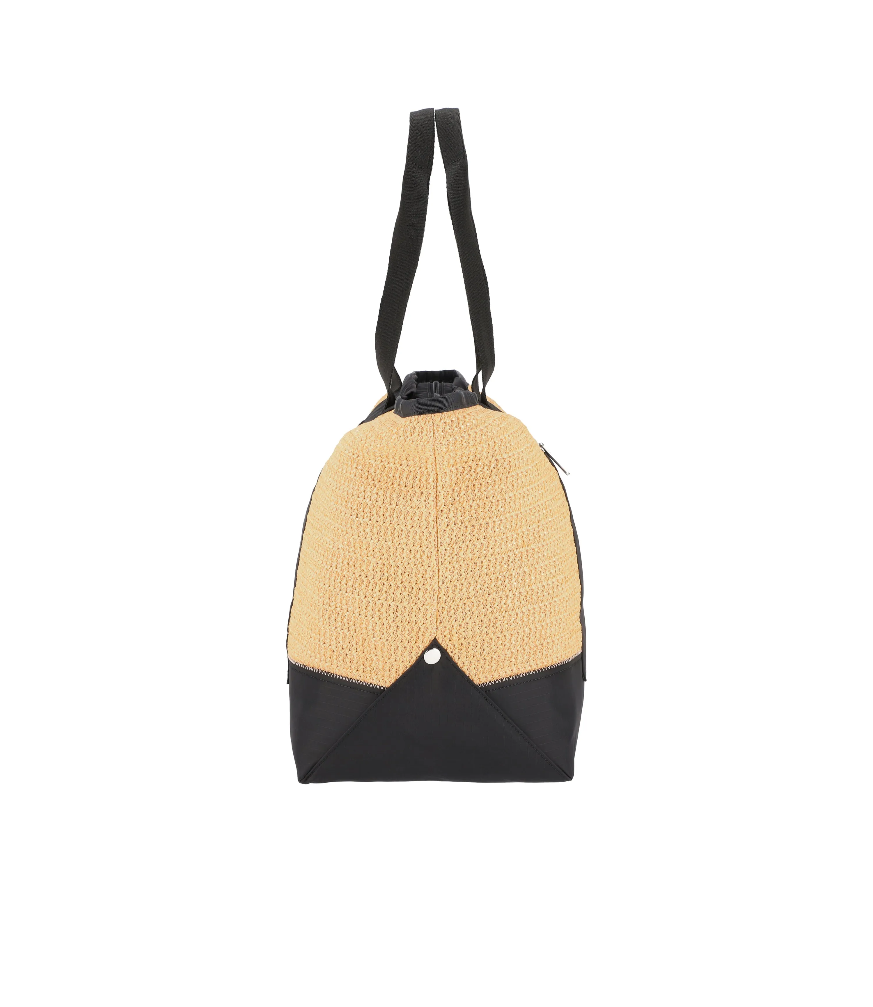 Raffia East/West Tote