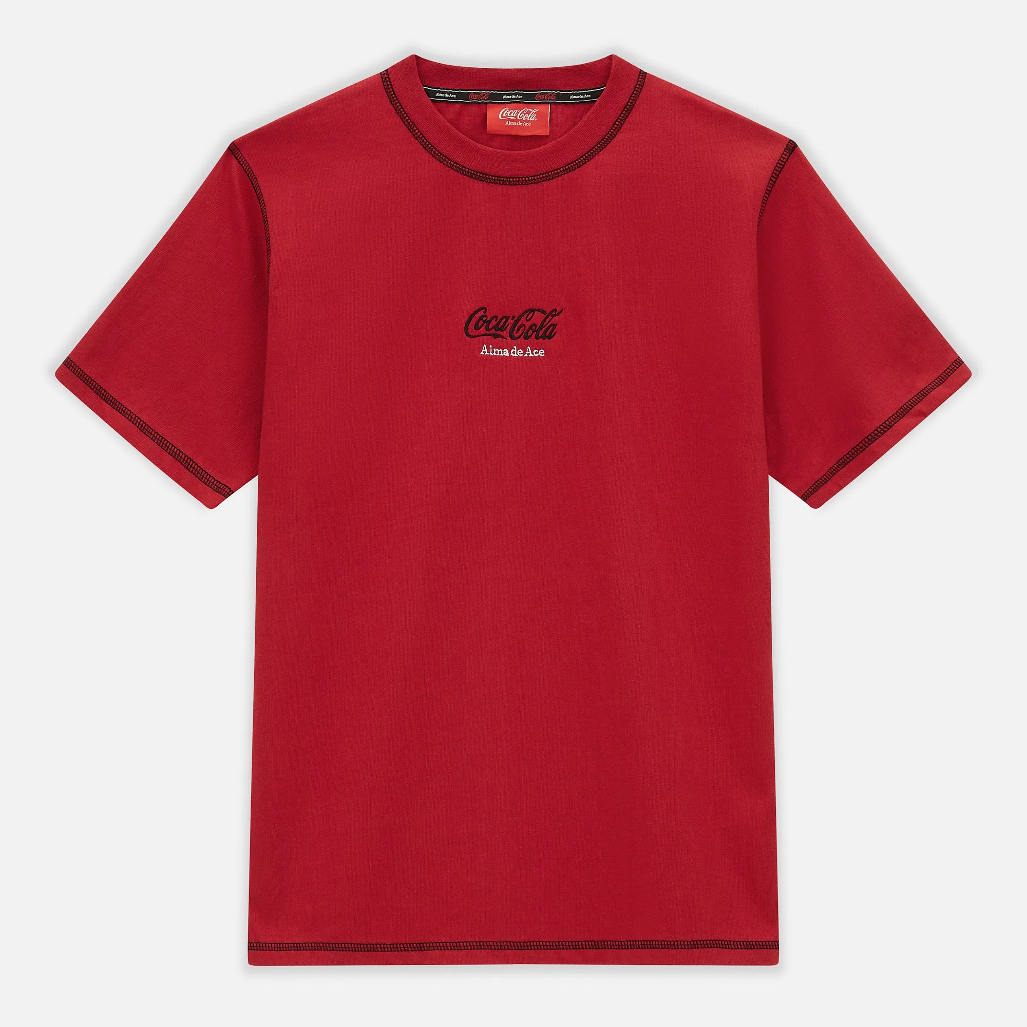 Red Vela Embroidered T-shirt