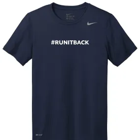 #RUNITBACK Nike Navy T-Shirt