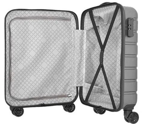 Gunmetal Safari Ozone TSA-Approved Luggage