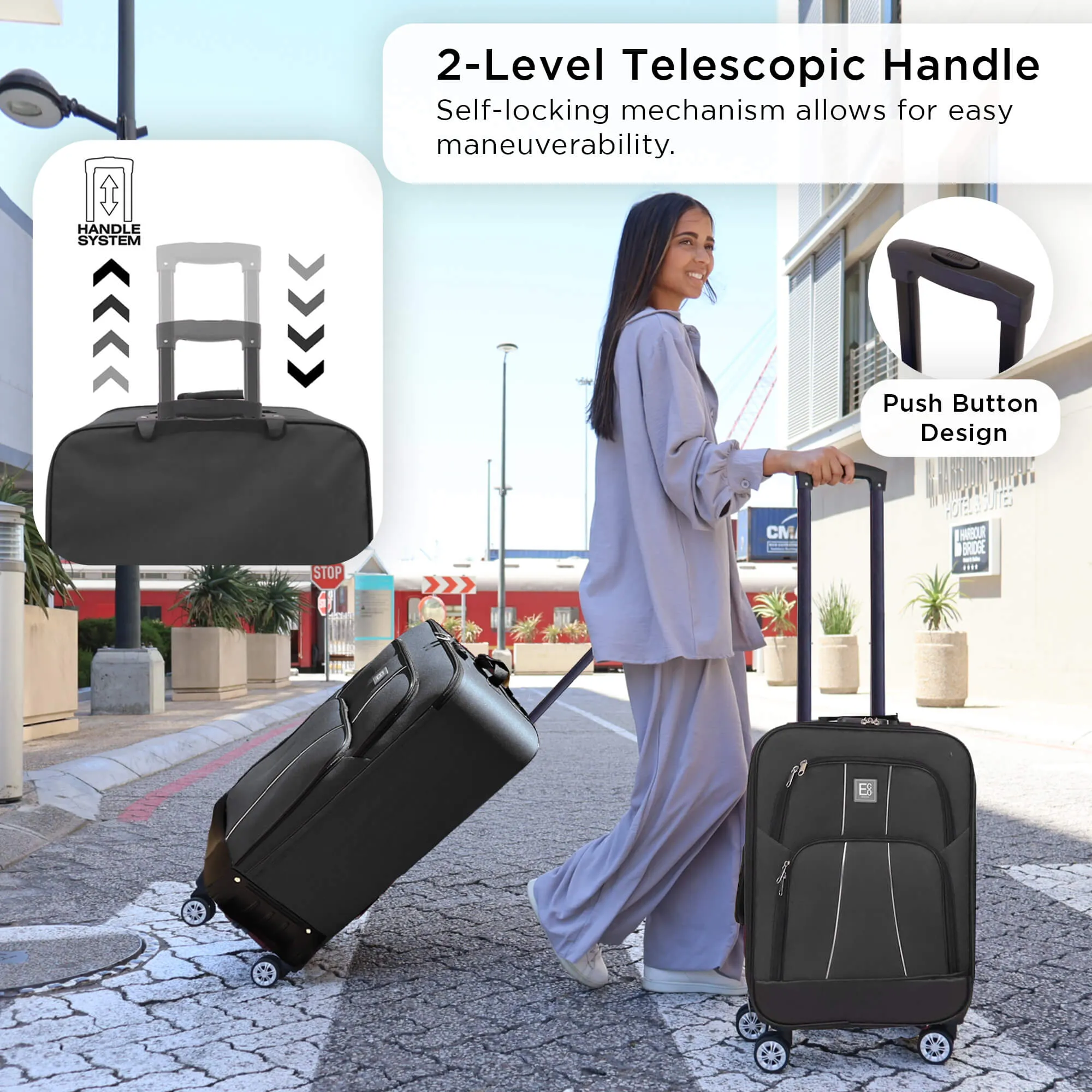 Seville 3 Piece Luggage Set