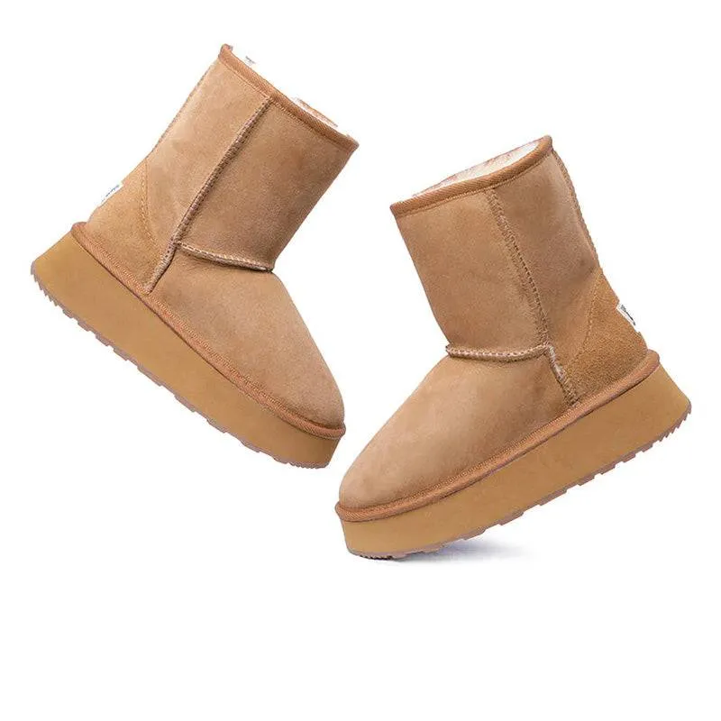 Short Platform Australian Made UGG Boots