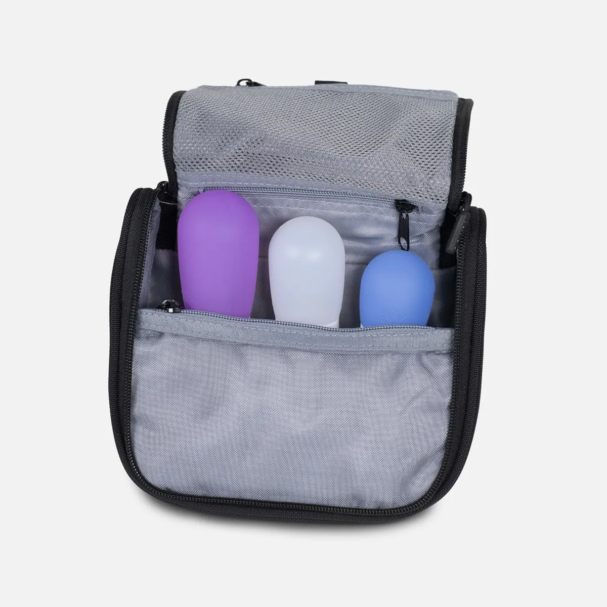 Silicone travel bottle set