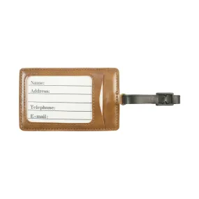 Travel Luggage Tag - Brown