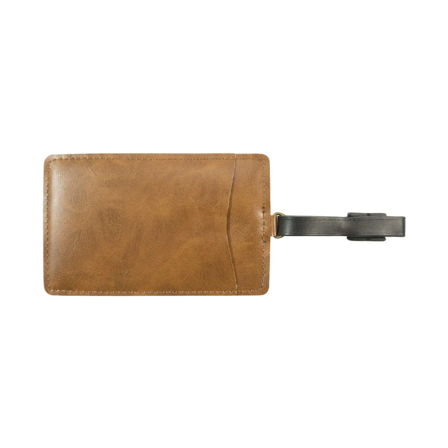 Travel Luggage Tag - Brown